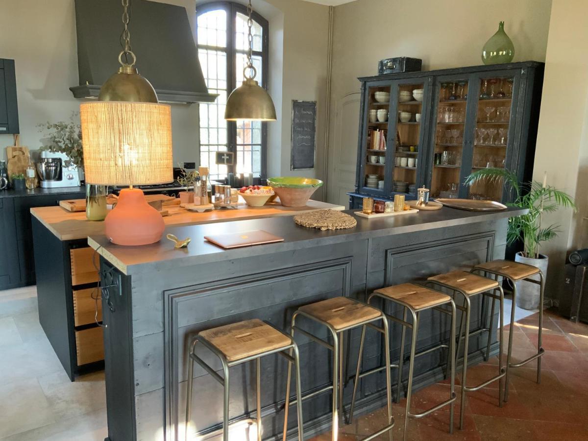 La Bastide Des Grands Chenes Bed & Breakfast ลอมเบสค์ ภายนอก รูปภาพ
