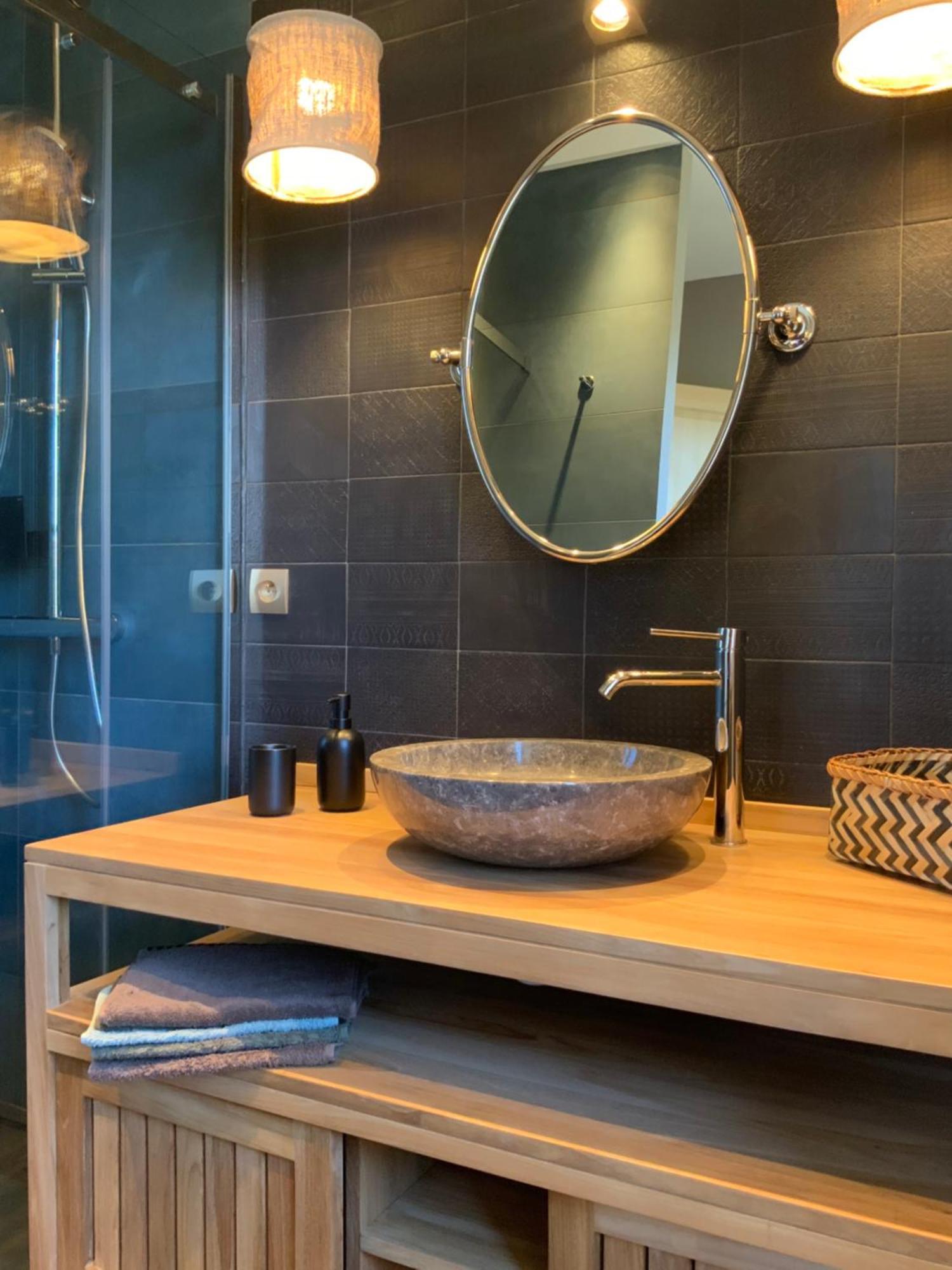 La Bastide Des Grands Chenes Bed & Breakfast ลอมเบสค์ ห้อง รูปภาพ