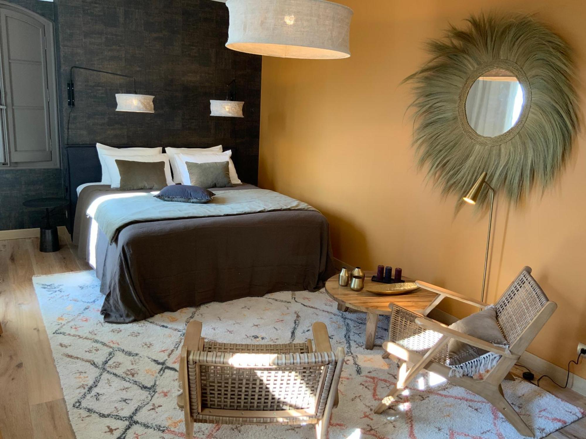 La Bastide Des Grands Chenes Bed & Breakfast ลอมเบสค์ ห้อง รูปภาพ